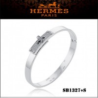Hermes Kelly Bracelet White Gold With Diamonds